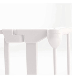 Noma Barrière de sécurité à 3 panneaux Modular Métal Blanc 94054