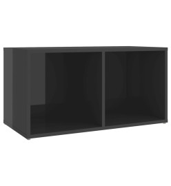 Ensemble de meubles TV 3 pcs Gris brillant Aggloméré