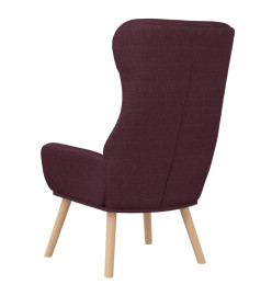 Chaise de relaxation Violet Tissu