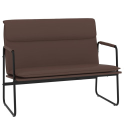 Banc Marron 100x64x80 cm Similicuir