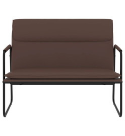 Banc Marron 100x64x80 cm Similicuir