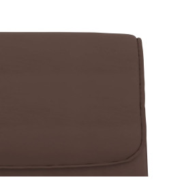 Banc Marron 100x64x80 cm Similicuir