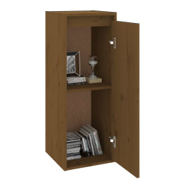 Armoire murale Marron miel 30x30x80 cm Bois de pin massif