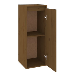 Armoire murale Marron miel 30x30x80 cm Bois de pin massif