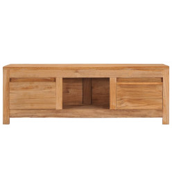 Meuble TV 100x30x35 cm bois de teck massif