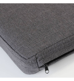 Germania Coussin de siège 35x58x6 cm Anthracite