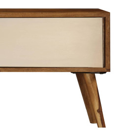 Meuble TV 140 x 30 x 40 cm Bois solide