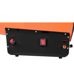 Qlima Chauffage à air forcé au gaz GFA 1015 19x38x30,5 cm Orange