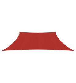 Voile d'ombrage 160 g/m² Rouge 3/4x2 m PEHD