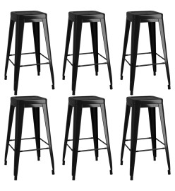 Ensemble de bar 7 pcs Blanc et noir