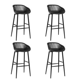 Ensemble de bar 5 pcs Blanc et noir