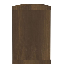 Étagères murales cube 4 pcs Chêne marron 60x15x23 cm Bois