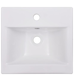 Lavabo encastré 42 x 39 x 18 cm Céramique Blanc