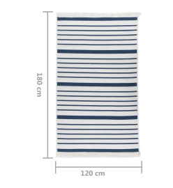 Tapis Marine 120x180 cm Coton