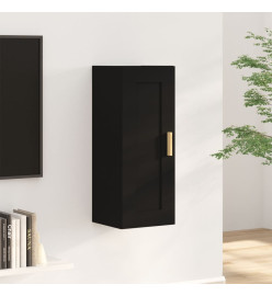 Armoire murale Noir 35x34x90 cm Bois d'ingénierie