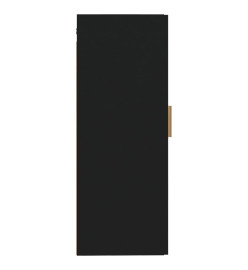 Armoire murale Noir 35x34x90 cm Bois d'ingénierie