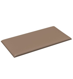 Panneaux muraux 12 pcs Cappuccino 60x30 cm Similicuir 2,16 m²