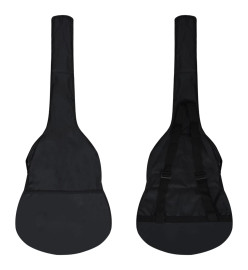 Jeu de guitare classique pour débutants 8 pcs Noir 1/2 34"