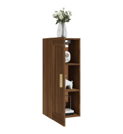 Armoire murale Chêne marron 35x34x90 cm Bois d'ingénierie