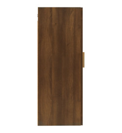 Armoire murale Chêne marron 35x34x90 cm Bois d'ingénierie