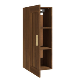 Armoire murale Chêne marron 35x34x90 cm Bois d'ingénierie