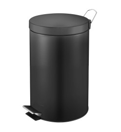 EKO Poubelle à pédale Classic 12 L Noir