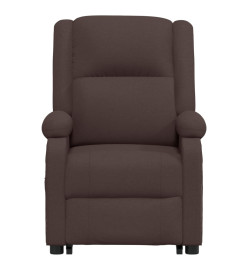 Fauteuil Marron foncé Tissu