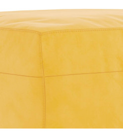 Banc Jaune 100x35x41 cm Velours