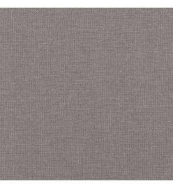 Repose-pied Taupe 70x55x41 cm Tissu