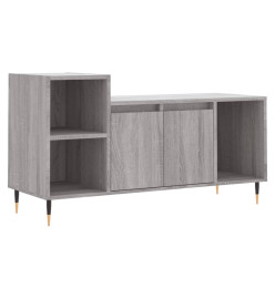 Meuble TV Sonoma gris 100x35x55 cm Bois d'ingénierie