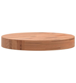 Dessus de table Ø30x4 cm rond bois massif de hêtre