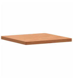 Dessus de table 70x70x4 cm carré bois massif de hêtre