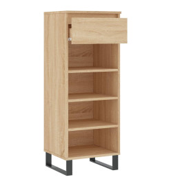 Armoire à chaussures Chêne sonoma 40x36x105cm Bois d'ingénierie