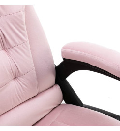 Chaise de bureau Rose Velours