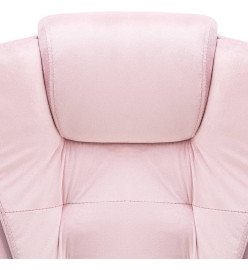 Chaise de bureau Rose Velours