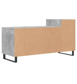 Meuble TV Gris béton 100x35x55 cm Bois d'ingénierie