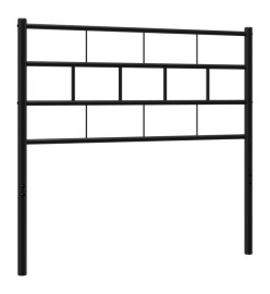 Tête de lit métal noir 75 cm