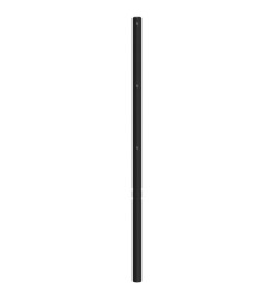 Tête de lit métal noir 140 cm