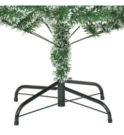 Sapin de Noël artificiel avec neige floquée vert 120 cm