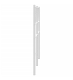 Tête de lit métal blanc 180 cm