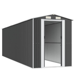 Abri de jardin Anthracite 192x689x223 cm Acier galvanisé