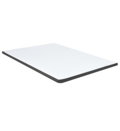 Sommier tapissier Gris foncé Tissu 140x200 cm