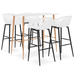 Ensemble de bar 5 pcs Blanc