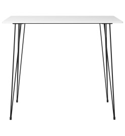 Ensemble de bar 5 pcs Blanc et gris