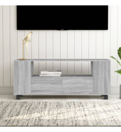 Meuble TV Sonoma gris 120x35x48 cm Bois d'ingénierie