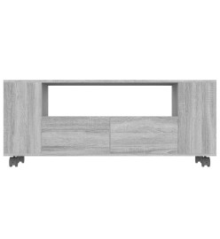 Meuble TV Sonoma gris 120x35x48 cm Bois d'ingénierie