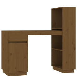 Bureau Marron miel 110x53x117 cm Bois massif de pin