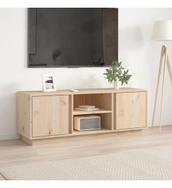 Meuble TV 110x35x40,5 cm Bois de pin massif