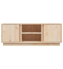 Meuble TV 110x35x40,5 cm Bois de pin massif