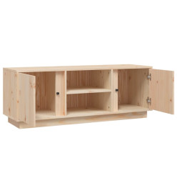 Meuble TV 110x35x40,5 cm Bois de pin massif